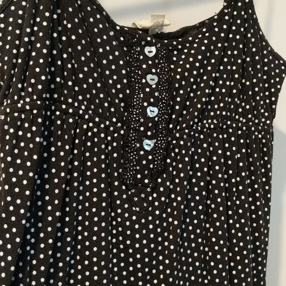 Polka Dot Mini Dress - Picture 2 of 4